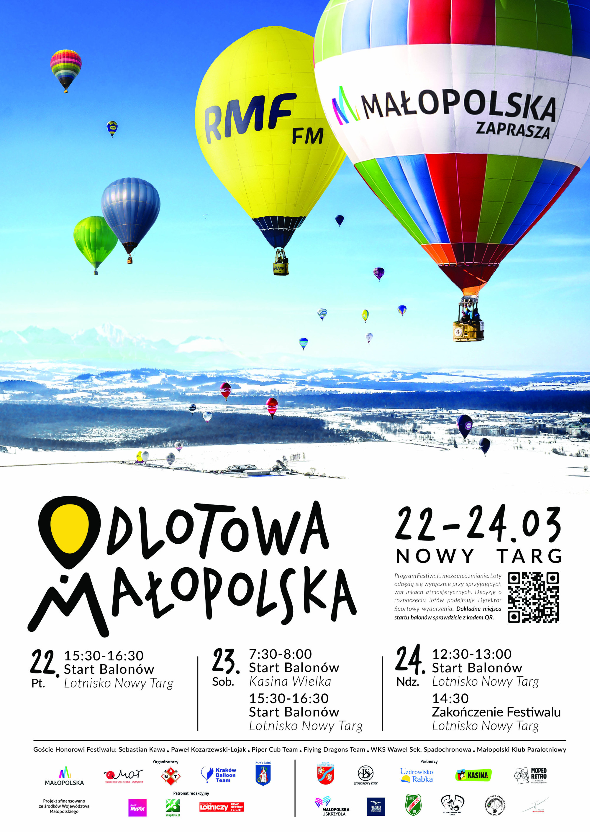 22-24 marca 2024 - Małopolski Festiwal Balonowy - 